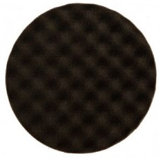 Рельефный поролоновый полировальный диск 150мм, чёрный, (2 шт. в уп.)
