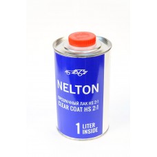 NELTON 2К HS Комплект прозрачного лака 2:1 (комплект лак 1 л + отвердитель 500 мл)